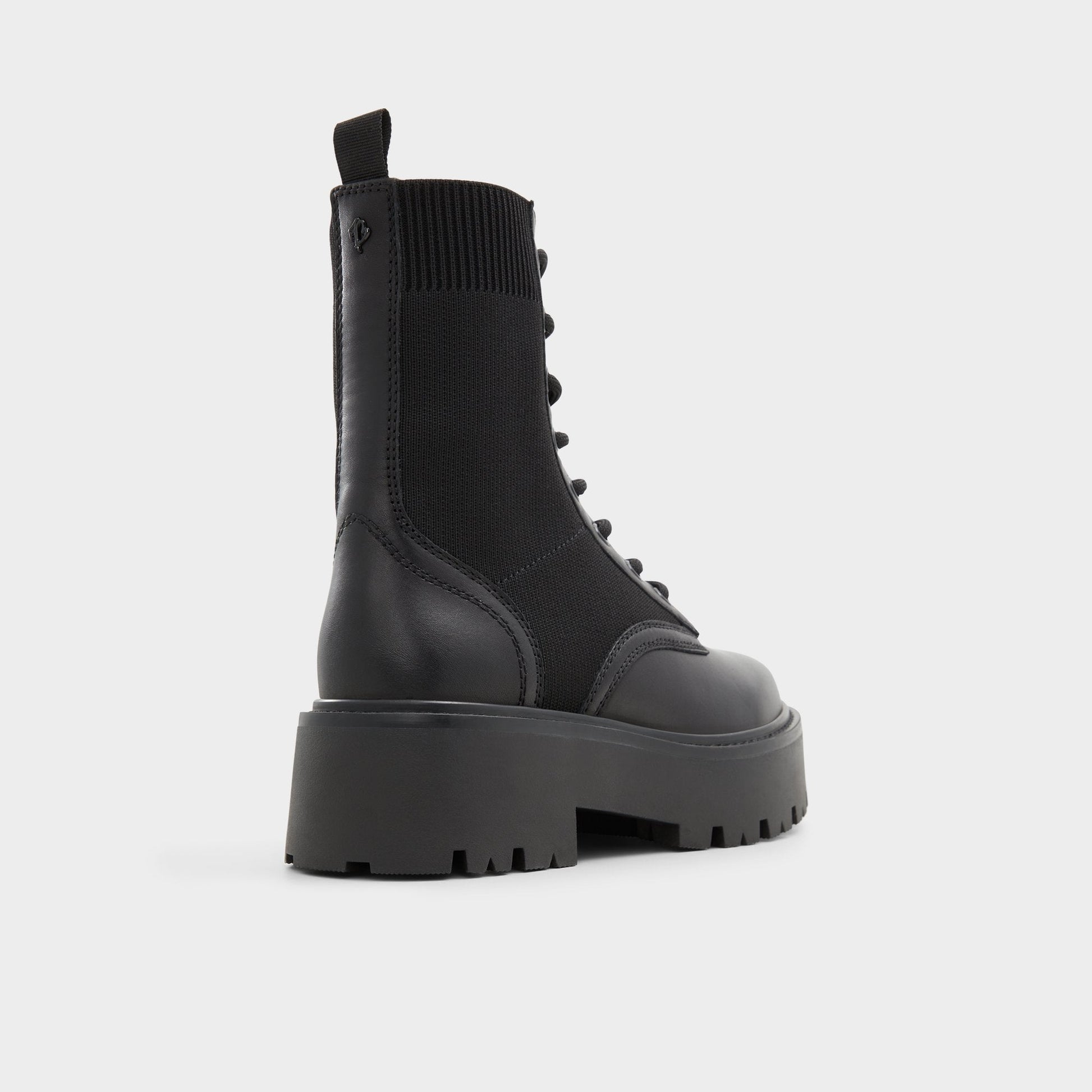 Talaleryknit Black Women's Combat boots - Combat ankle boot, Black Aldo Black