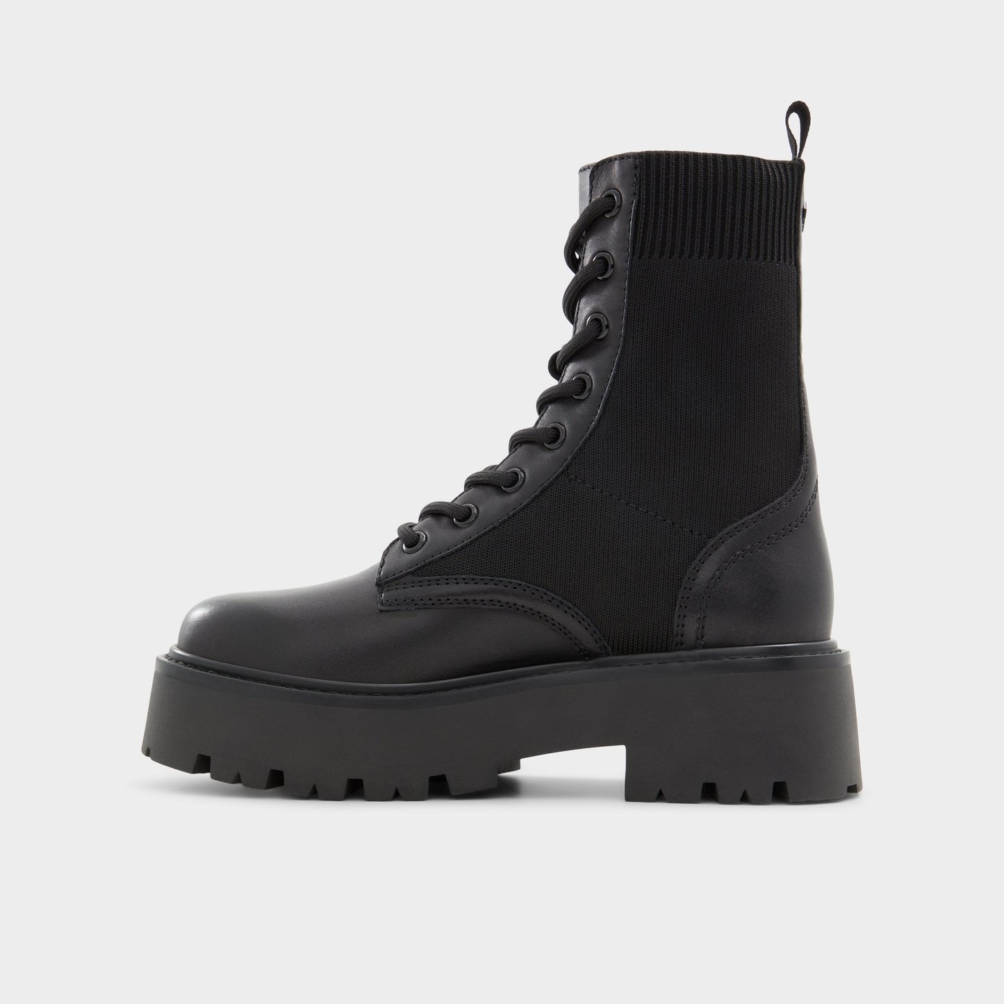 Talaleryknit Black Women's Combat boots - Combat ankle boot, Black Aldo Black
