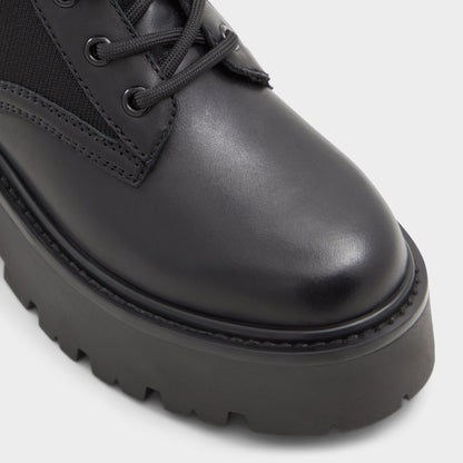 Talaleryknit Black Women's Combat boots - Combat ankle boot, Black Aldo Black