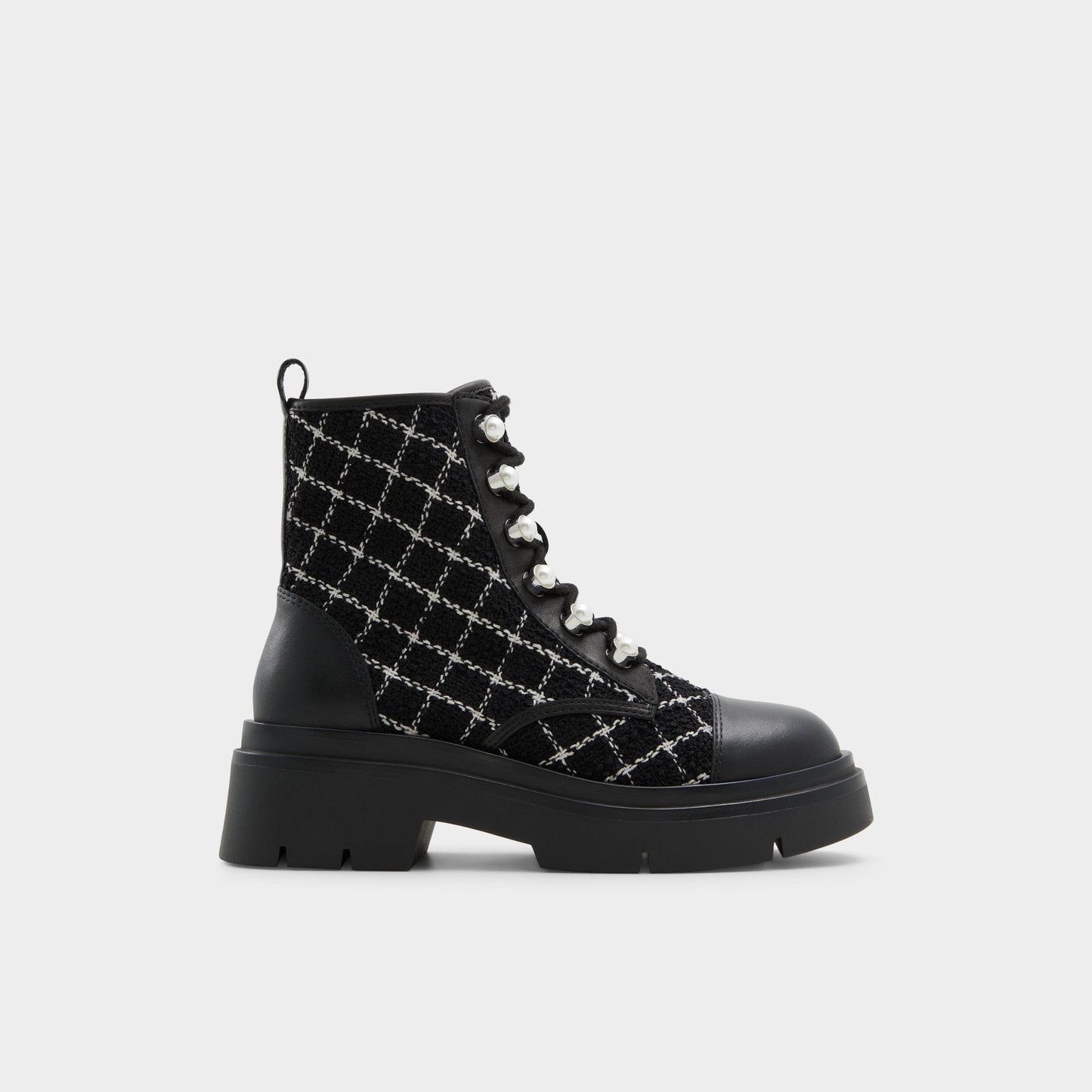 Marthia in Other Black - Combat ankle boot, Black Aldo Other black