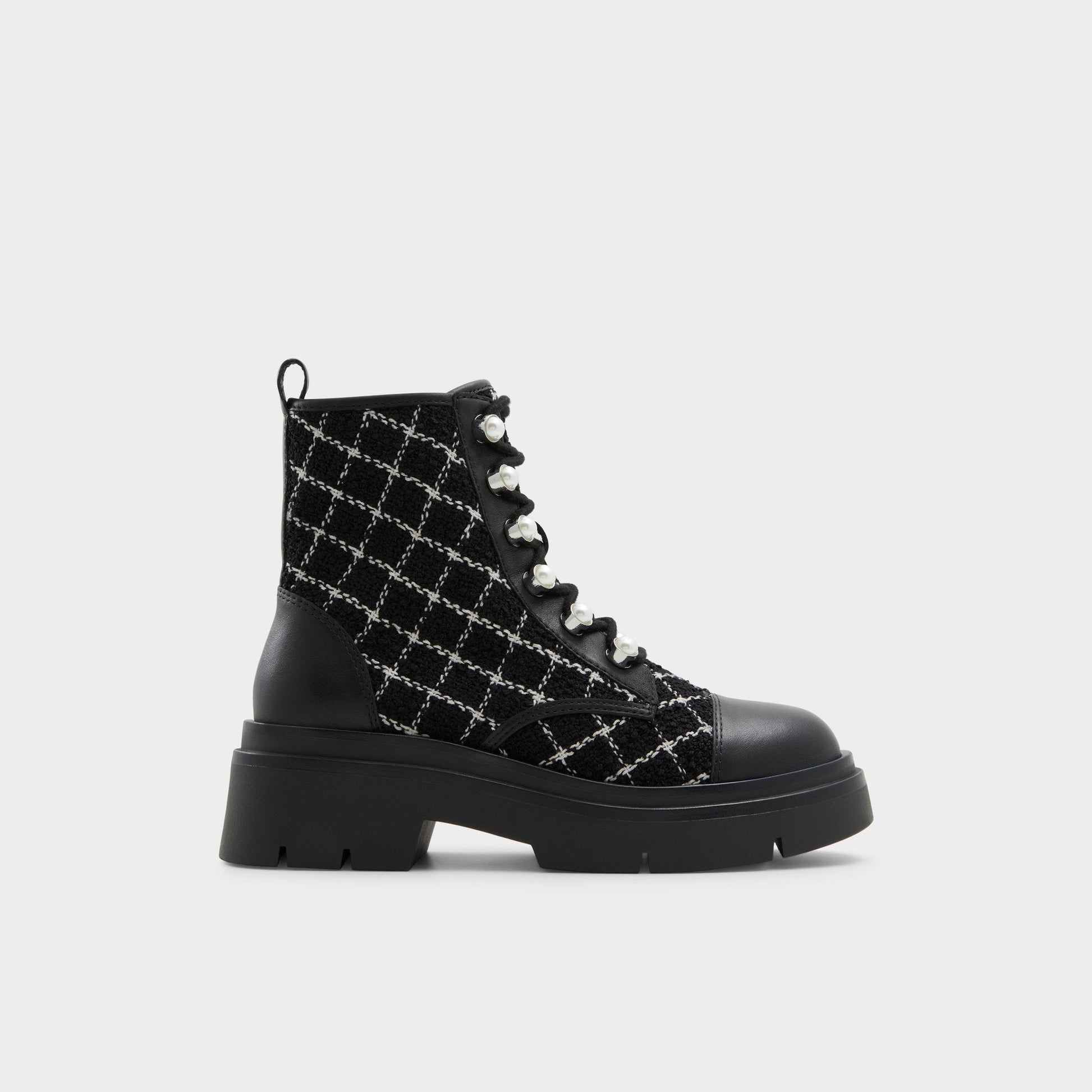Marthia in Other Black - Combat ankle boot, Black Aldo Other black