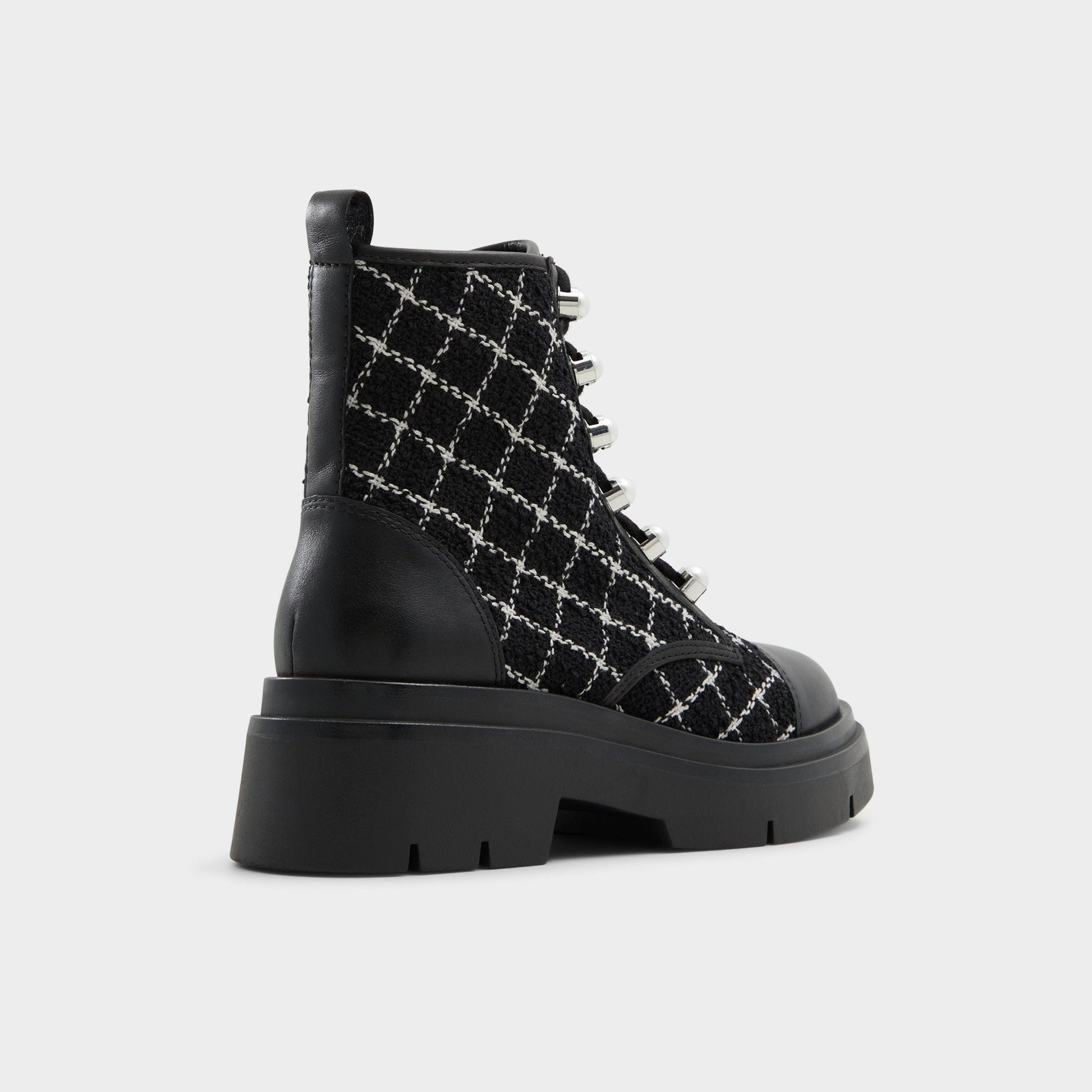 Marthia in Other Black - Combat ankle boot, Black Aldo Other black