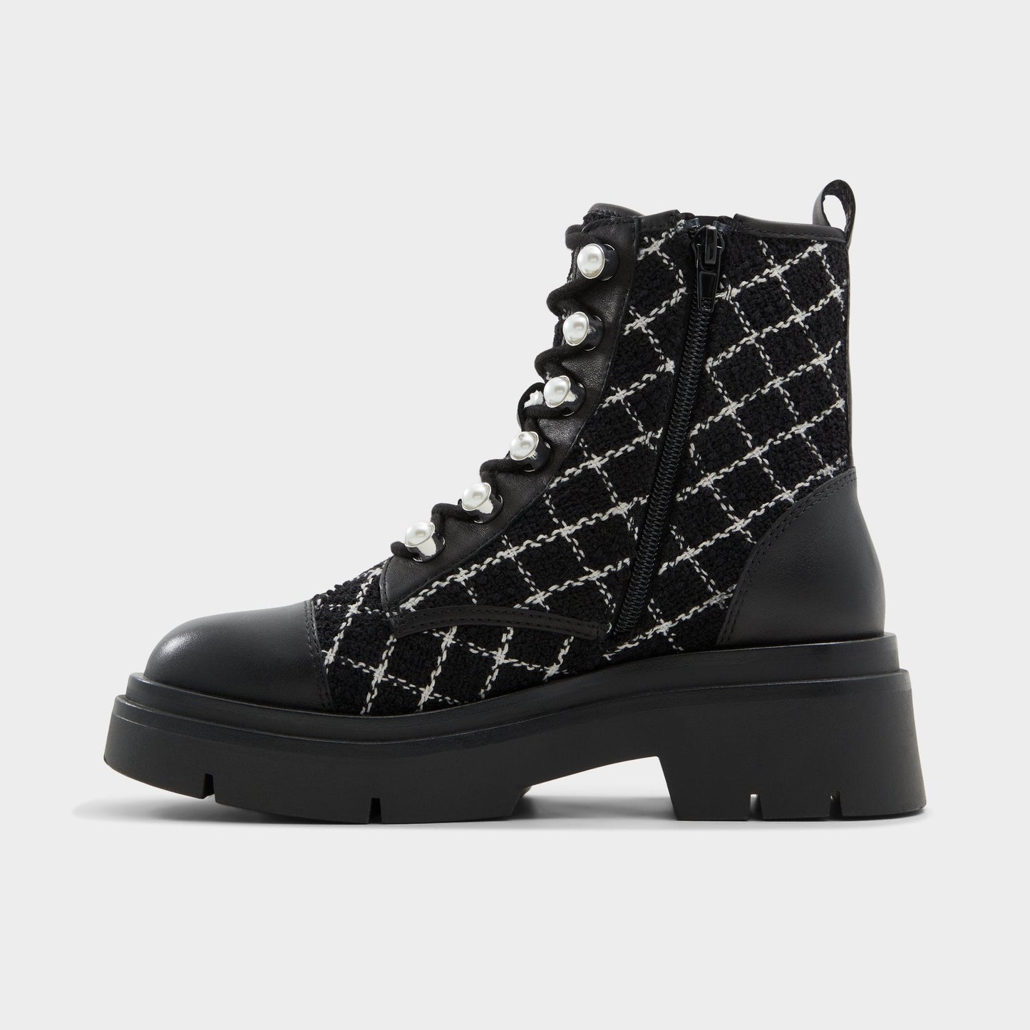 Marthia in Other Black - Combat ankle boot, Black Aldo Other black
