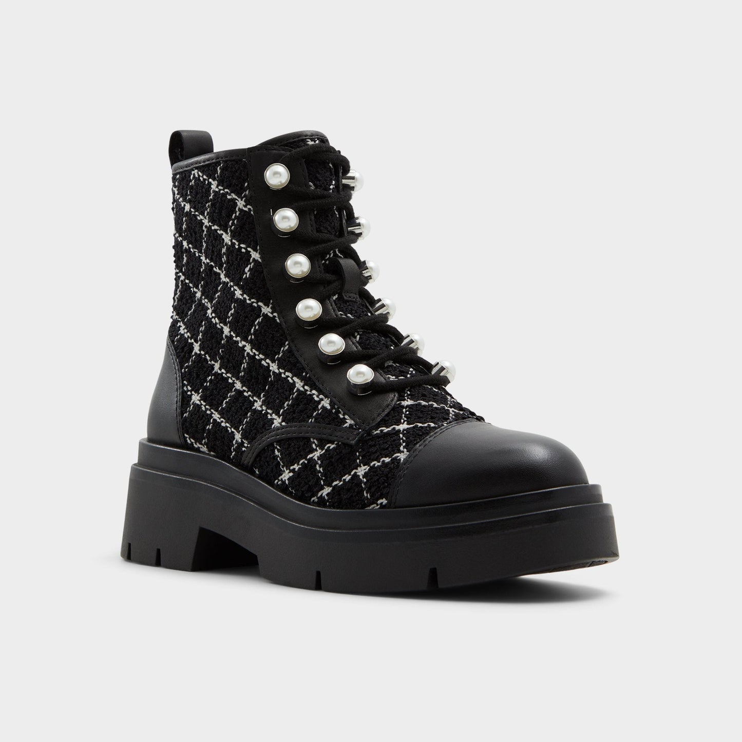 Marthia in Other Black - Combat ankle boot, Black Aldo Other black