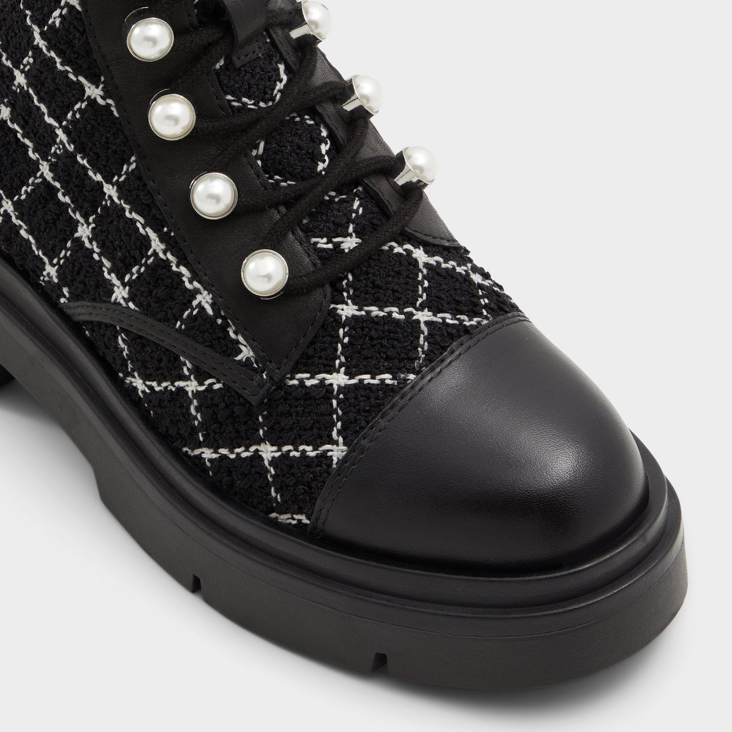 Marthia in Other Black - Combat ankle boot, Black Aldo Other black