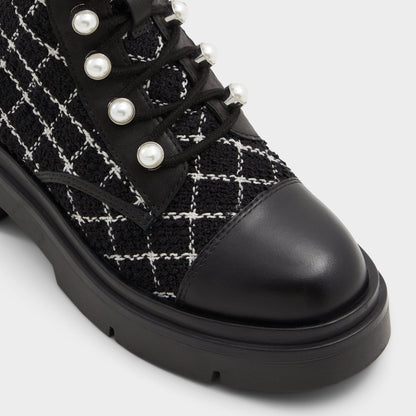 Marthia in Other Black - Combat ankle boot, Black Aldo Other black