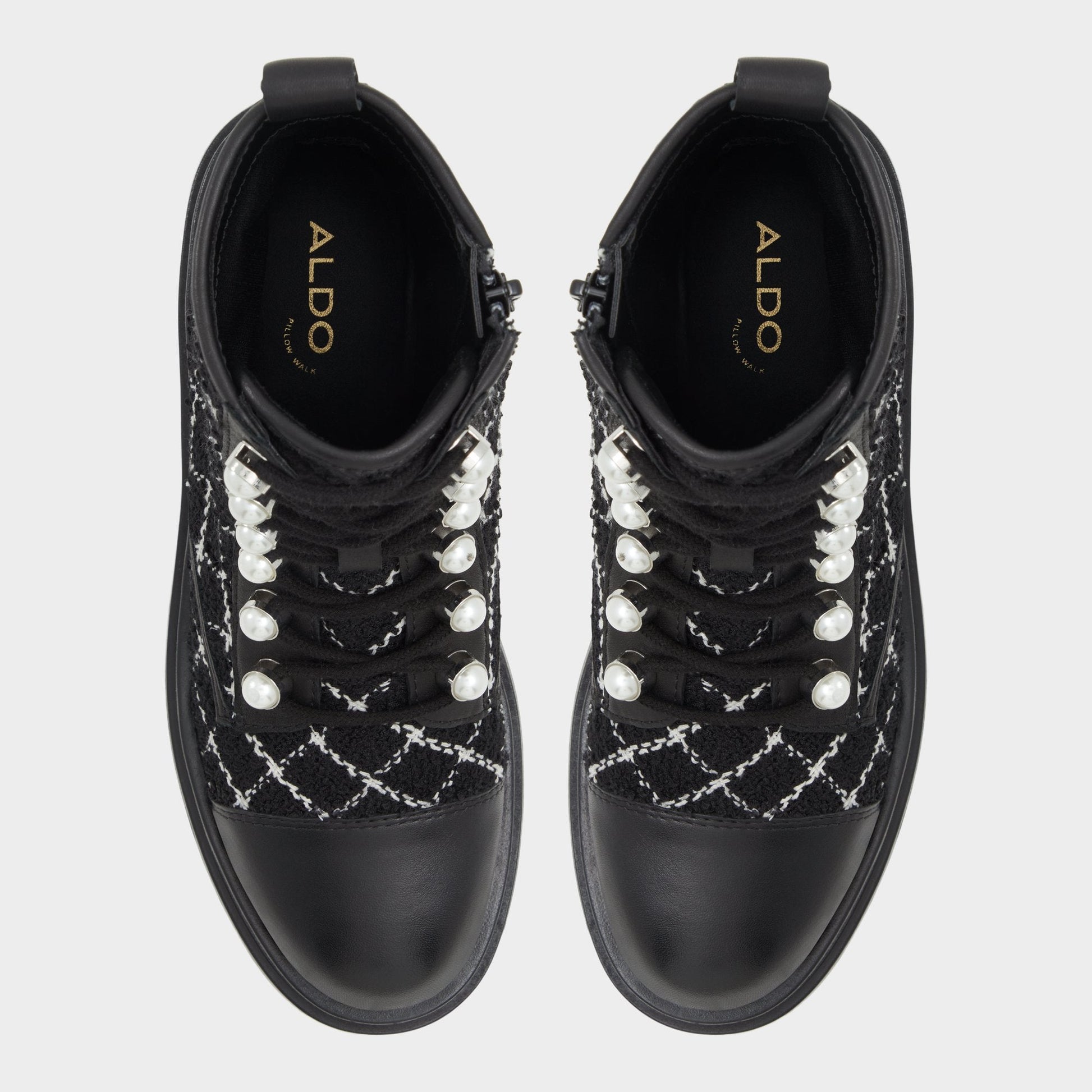 Marthia in Other Black - Combat ankle boot, Black Aldo Other black