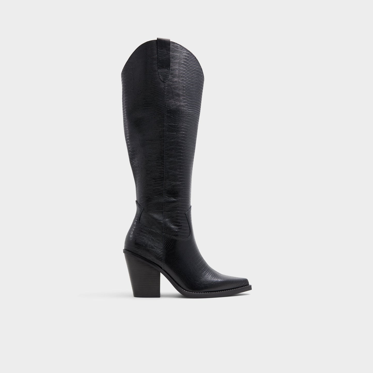 Nevada-wc Black Women's Western - Western knee-high boot, Black Aldo Black