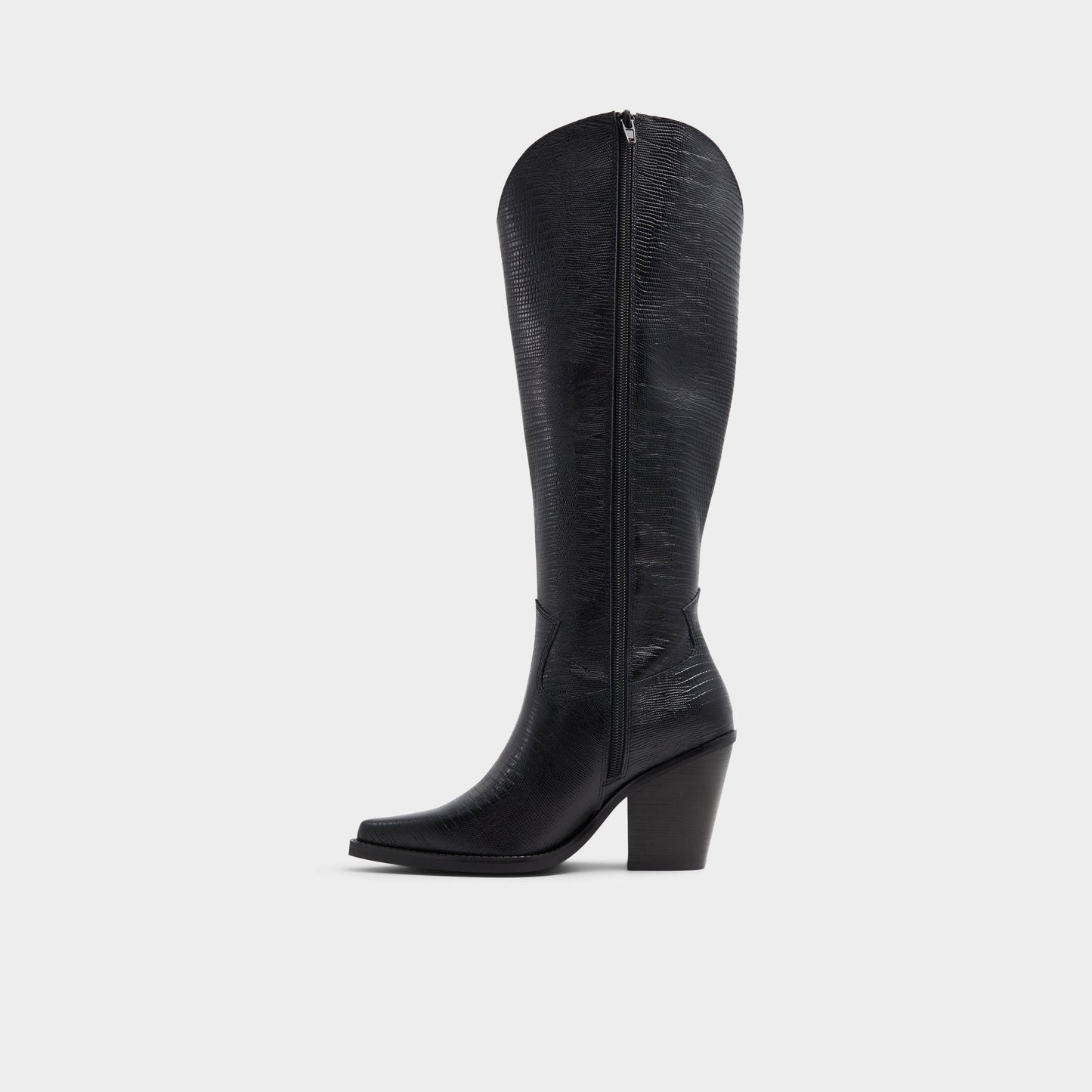 Nevada-wc Black Women's Western - Western knee-high boot, Black Aldo Black