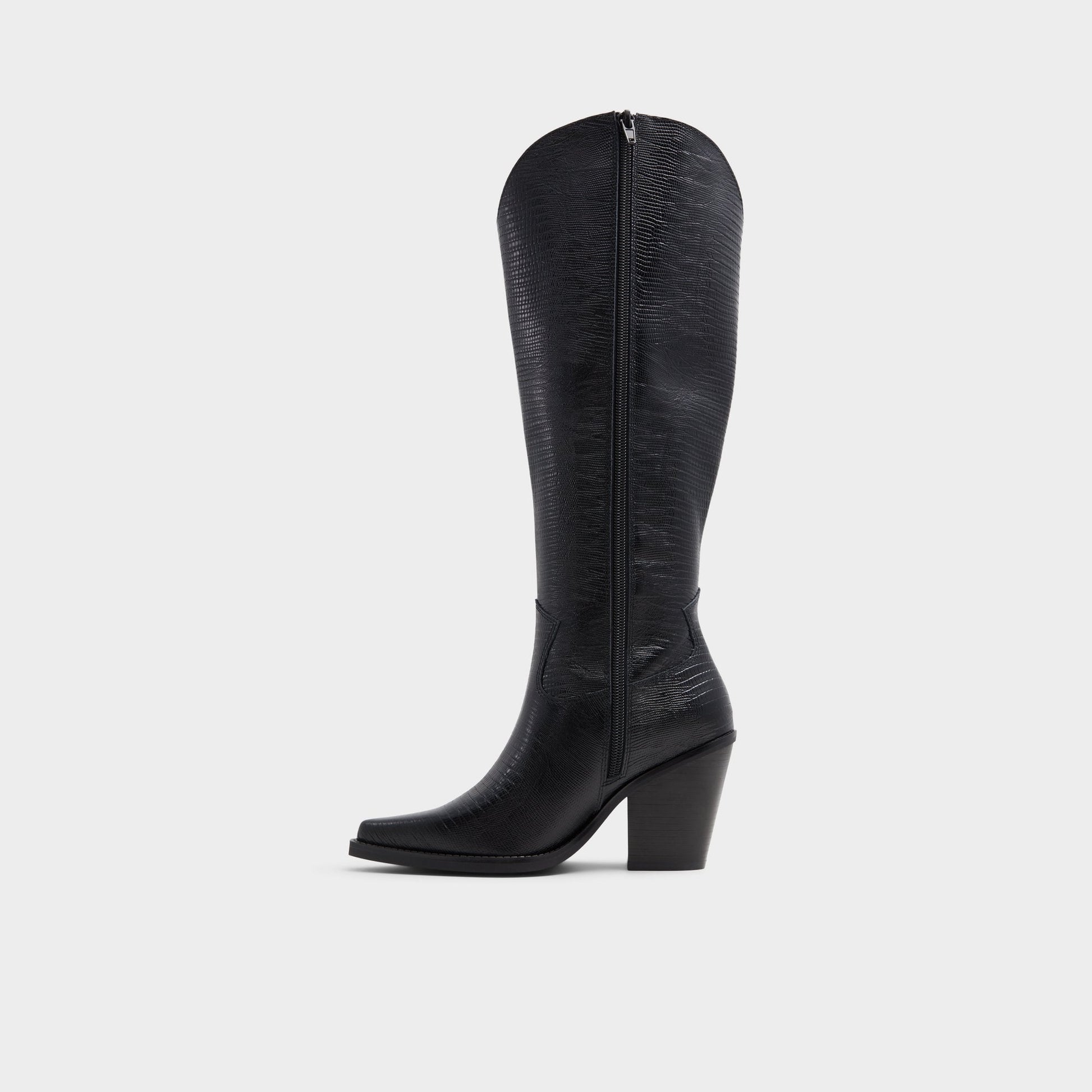 Nevada-wc Black Women's Western - Western knee-high boot, Black Aldo Black