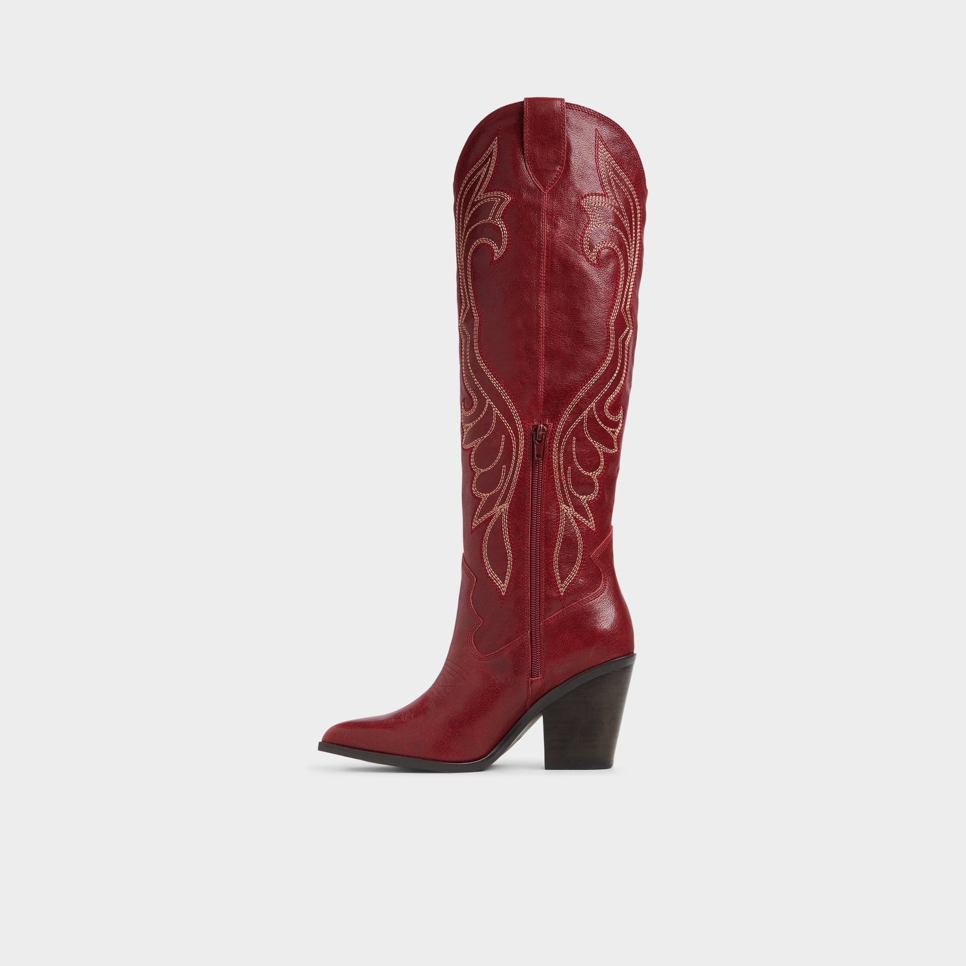 Alamo Medium Red Women's Western - Western boot Aldo Medium red