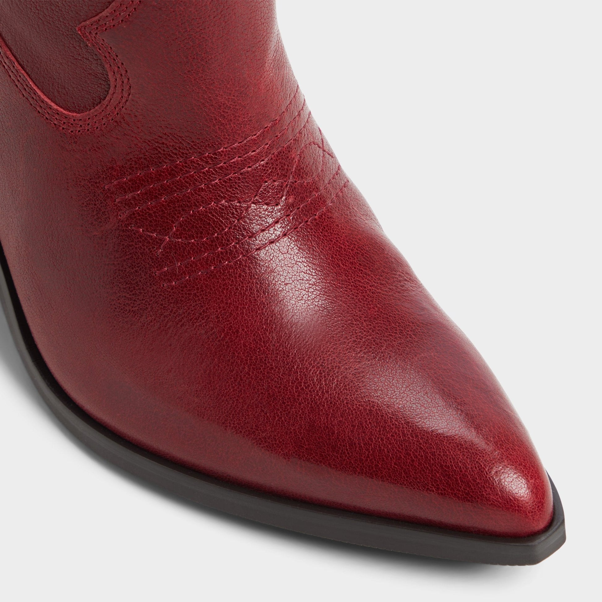 Alamo Medium Red Women's Western - Western boot Aldo Medium red