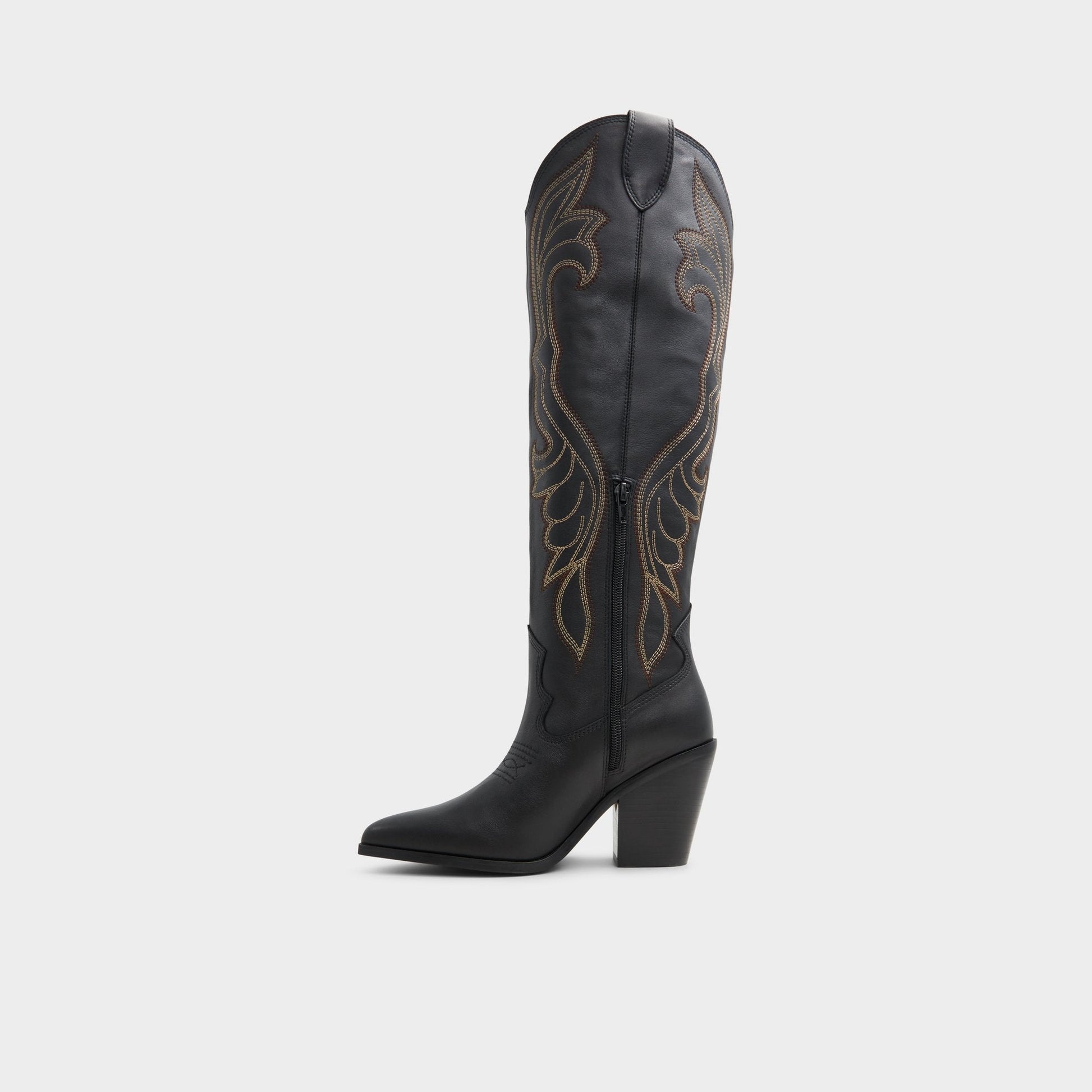 Alamo Other Black Women's Tall Boots - Western boot, Cup sole Aldo Other Black