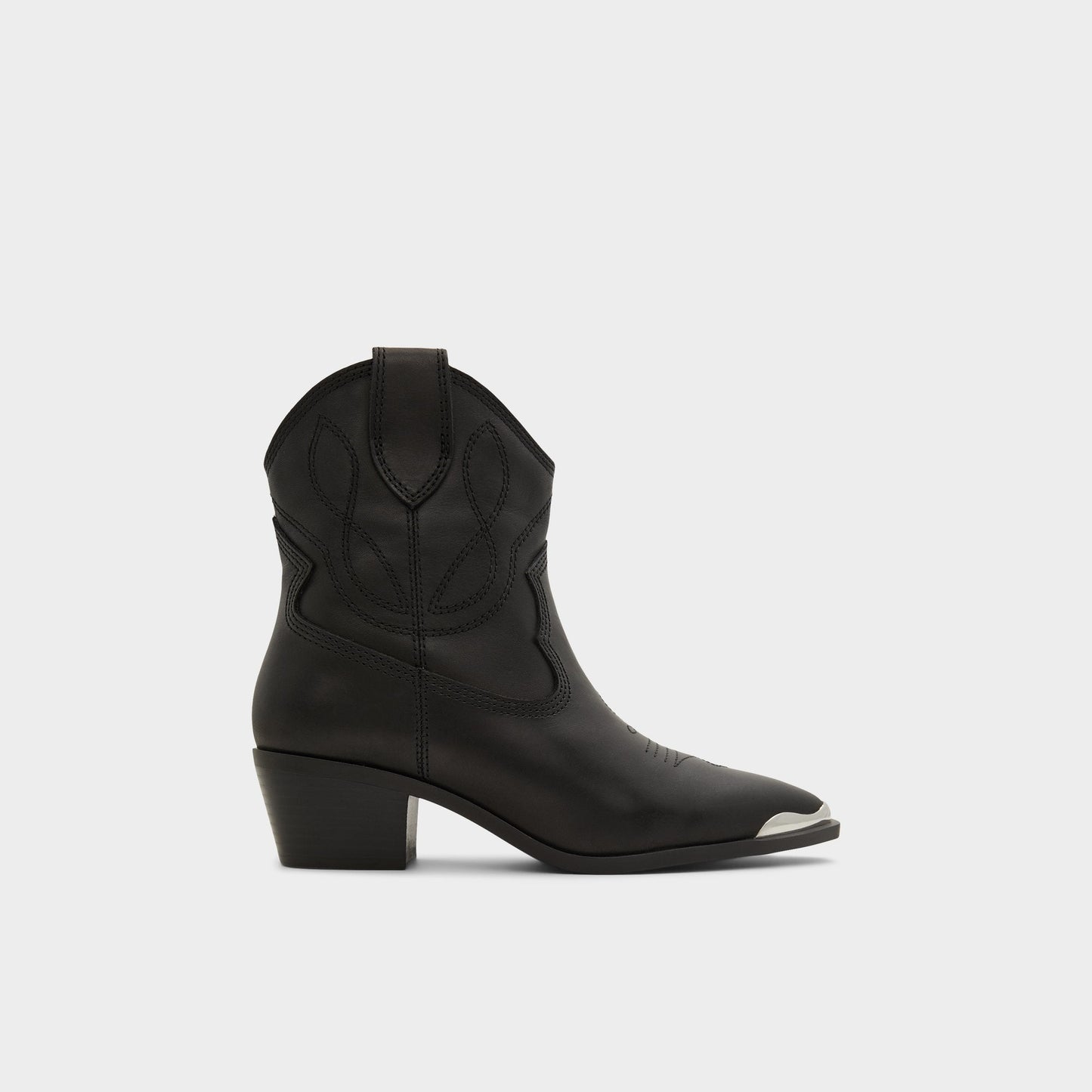 Valley Black Women's Western - Western boot, Block heel Aldo Black