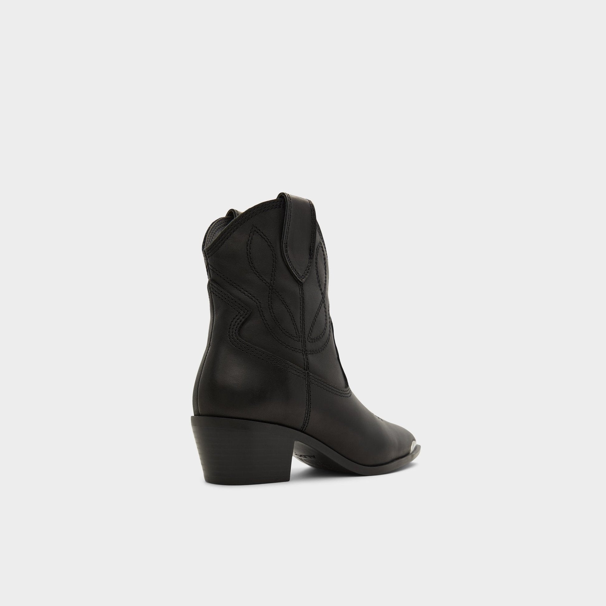 Valley Black Women's Western - Western boot, Block heel Aldo Black