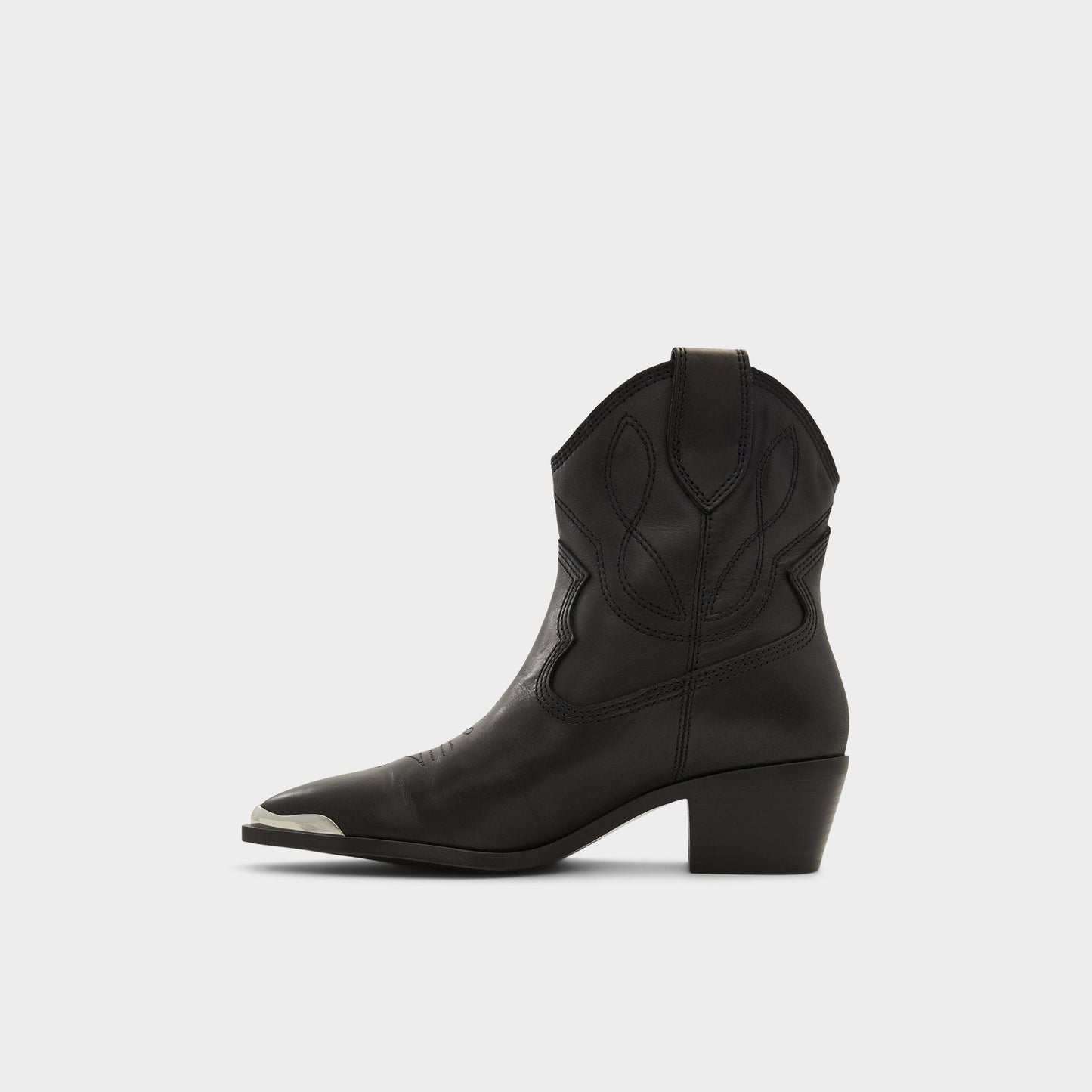 Valley Black Women's Western - Western boot, Block heel Aldo Black
