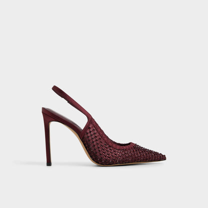 Marciana in Burgundy 14151906 - Slingback heel, Stiletto heel Aldo Burgundy