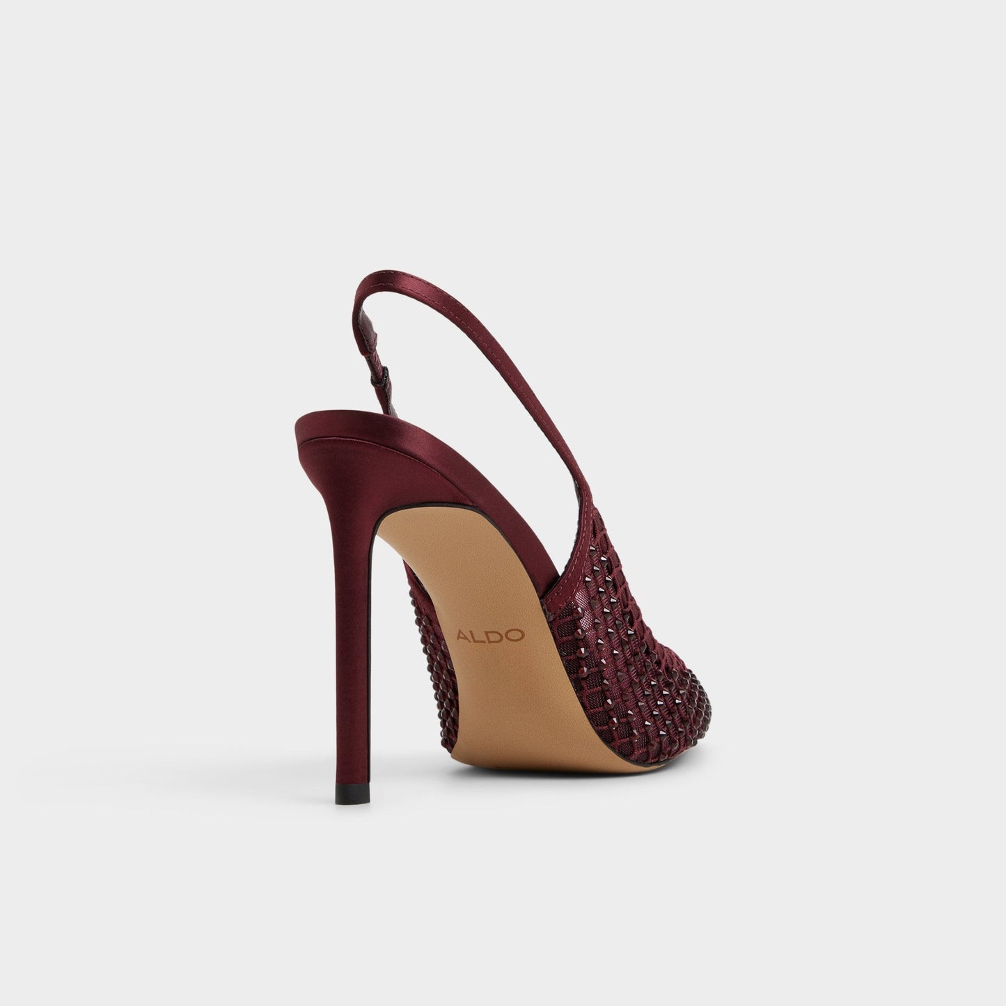 Marciana in Burgundy 14151906 - Slingback heel, Stiletto heel Aldo Burgundy