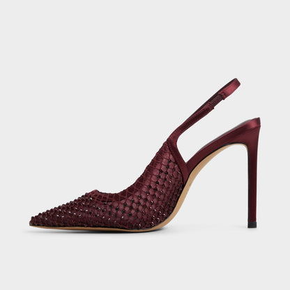 Marciana in Burgundy 14151906 - Slingback heel, Stiletto heel Aldo Burgundy