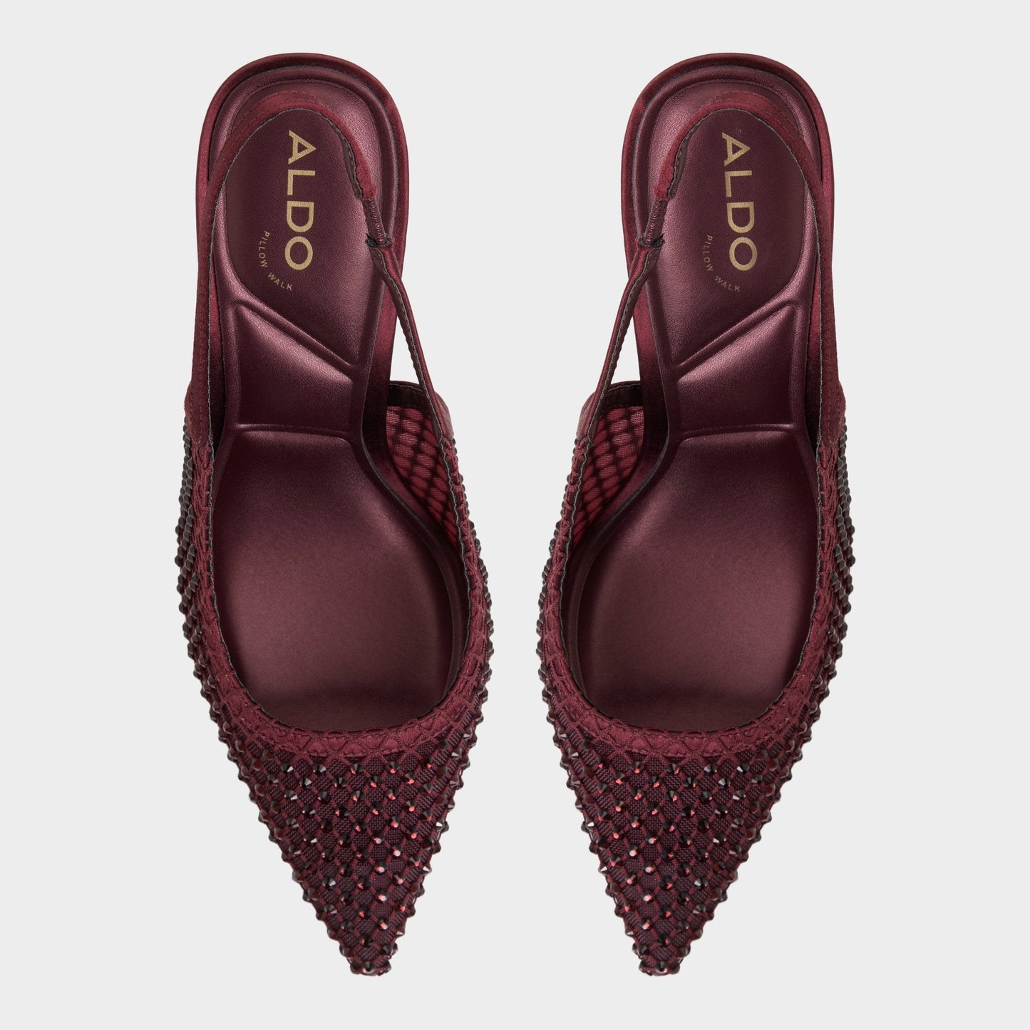 Marciana in Burgundy 14151906 - Slingback heel, Stiletto heel Aldo Burgundy