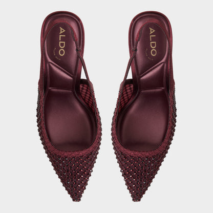 Marciana in Burgundy 14151906 - Slingback heel, Stiletto heel Aldo Burgundy