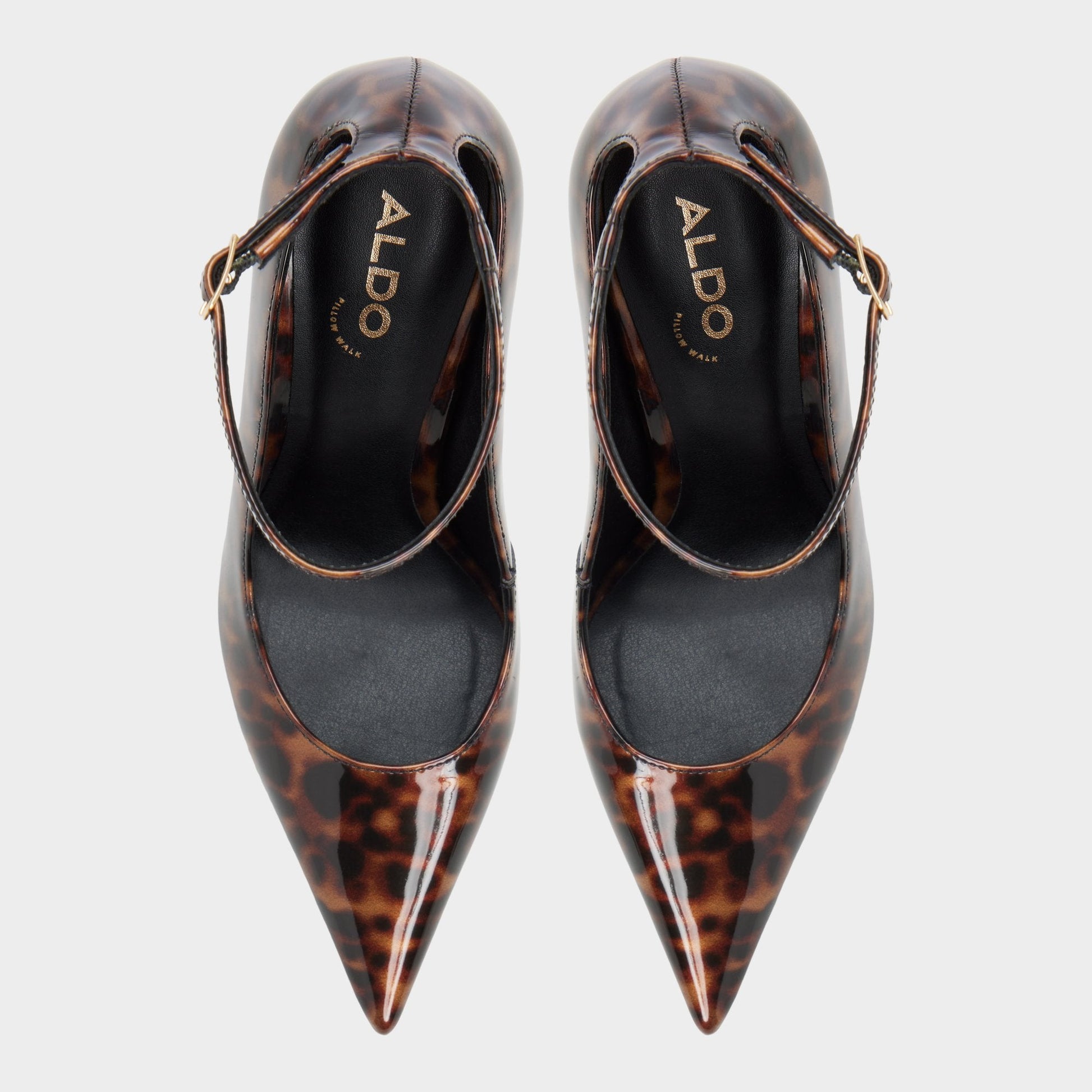 Antigua in Open Brown - Pump, Stiletto heel Aldo Open brown