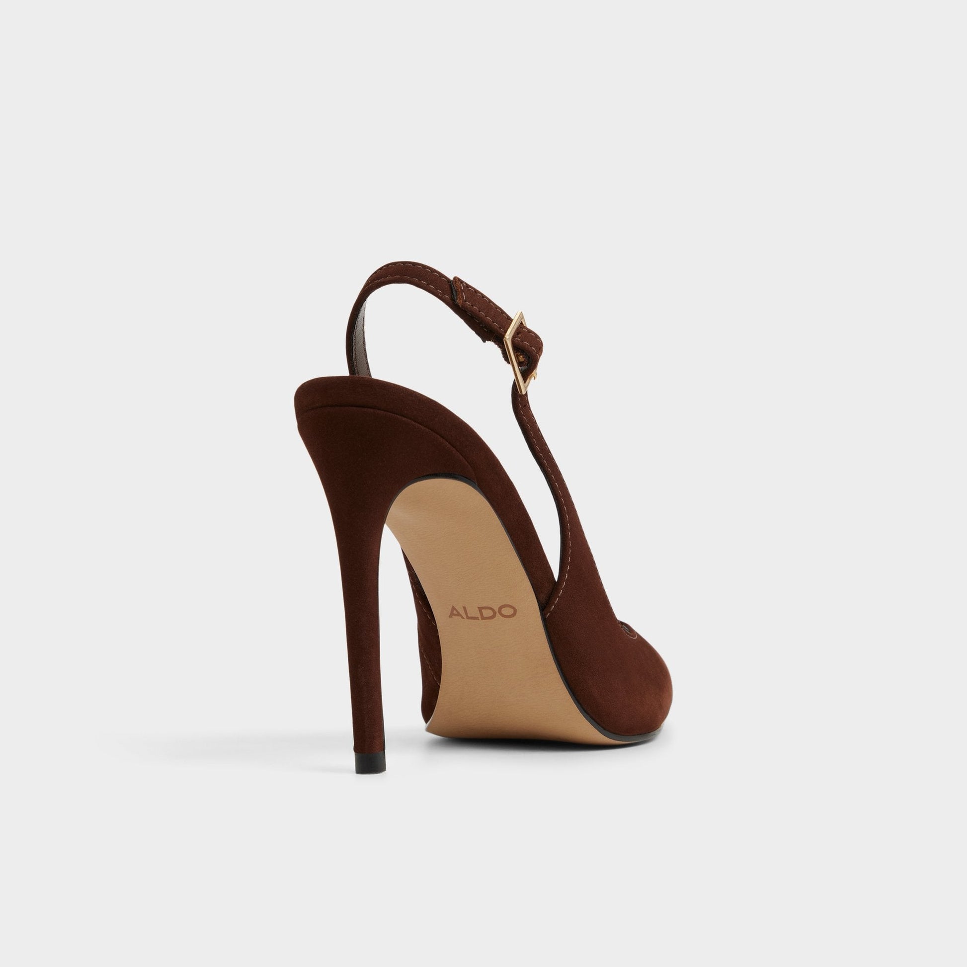 Stessysling in Dark Brown 14163419 - Slingback heel, Stiletto heel Aldo Dark Brown