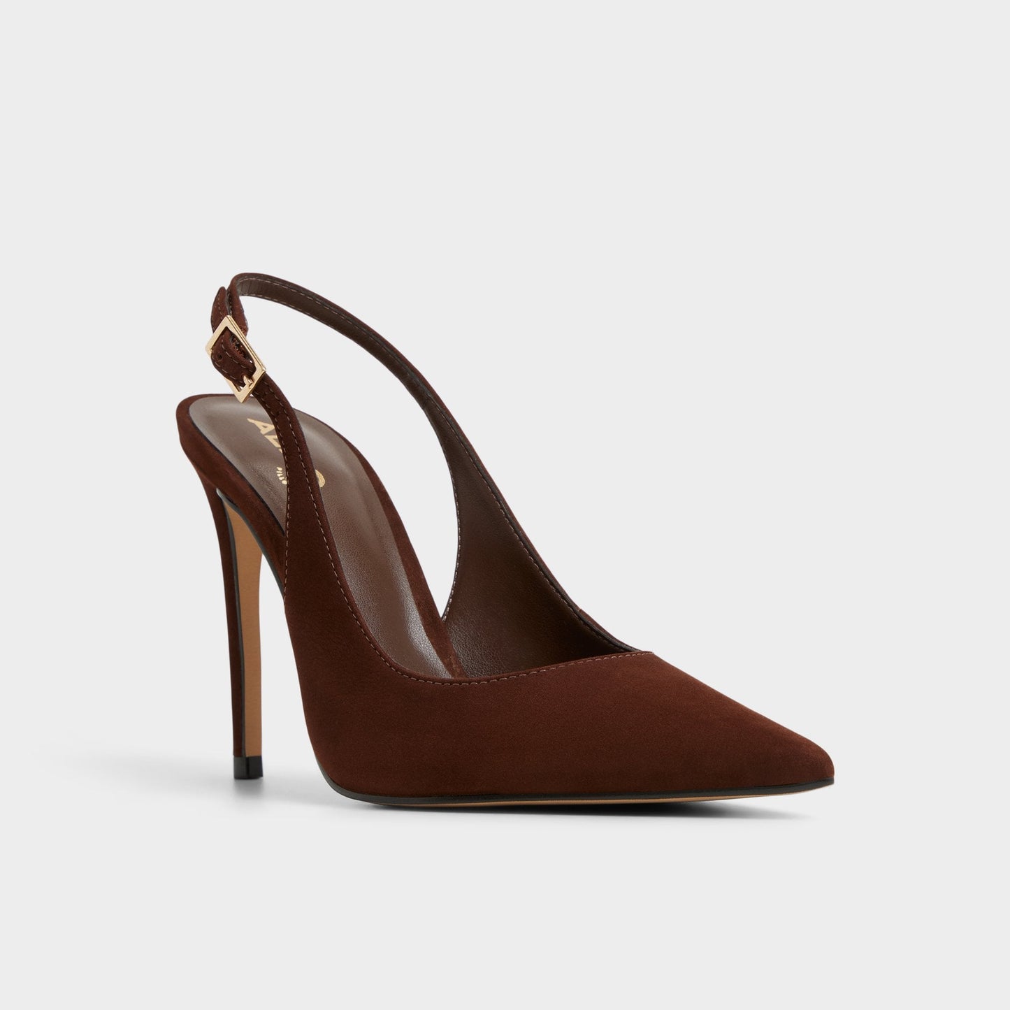 Stessysling in Dark Brown 14163419 - Slingback heel, Stiletto heel Aldo Dark Brown