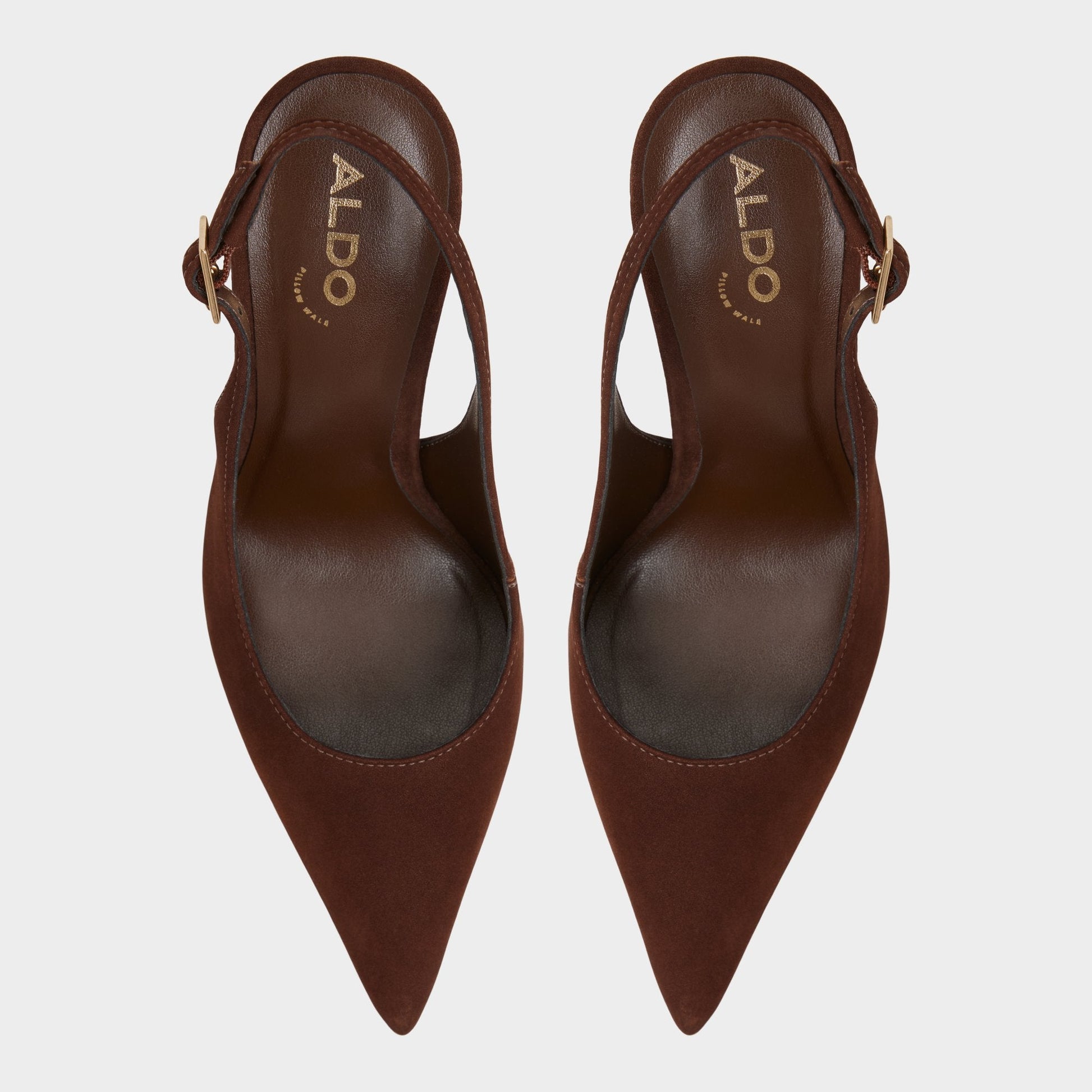 Stessysling in Dark Brown 14163419 - Slingback heel, Stiletto heel Aldo Dark Brown