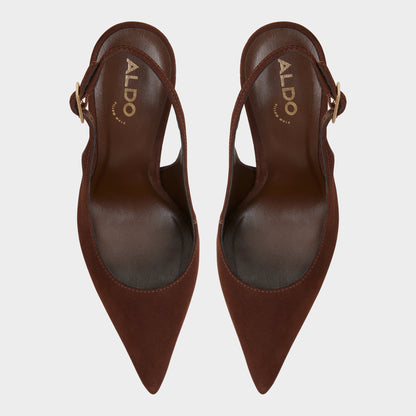 Stessysling in Dark Brown 14163419 - Slingback heel, Stiletto heel Aldo Dark Brown