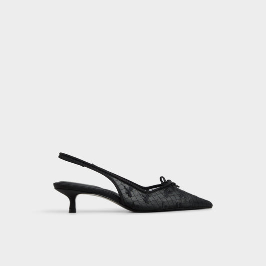 Azaro in Other Black 14151901 - Slingback heel, Kitten heel Aldo Other black
