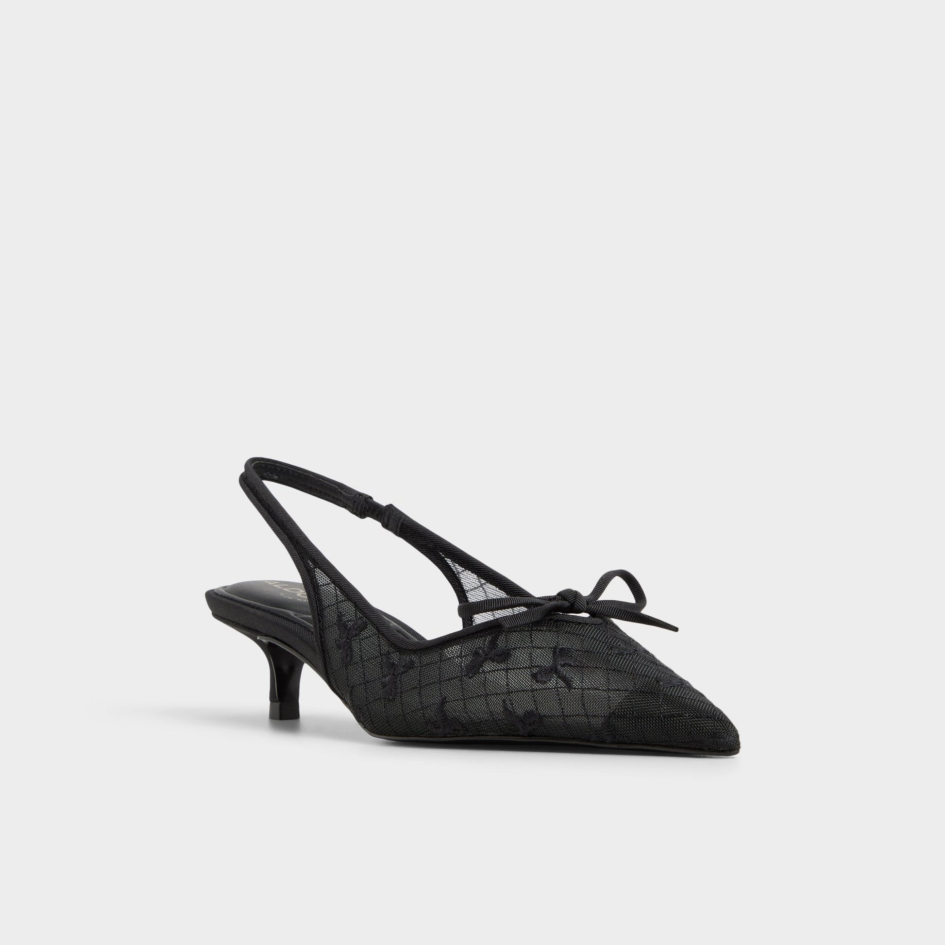 Azaro in Other Black 14151901 - Slingback heel, Kitten heel Aldo Other black
