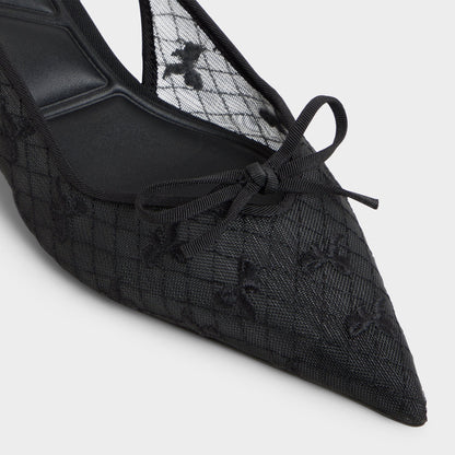 Azaro in Other Black 14151901 - Slingback heel, Kitten heel Aldo Other black