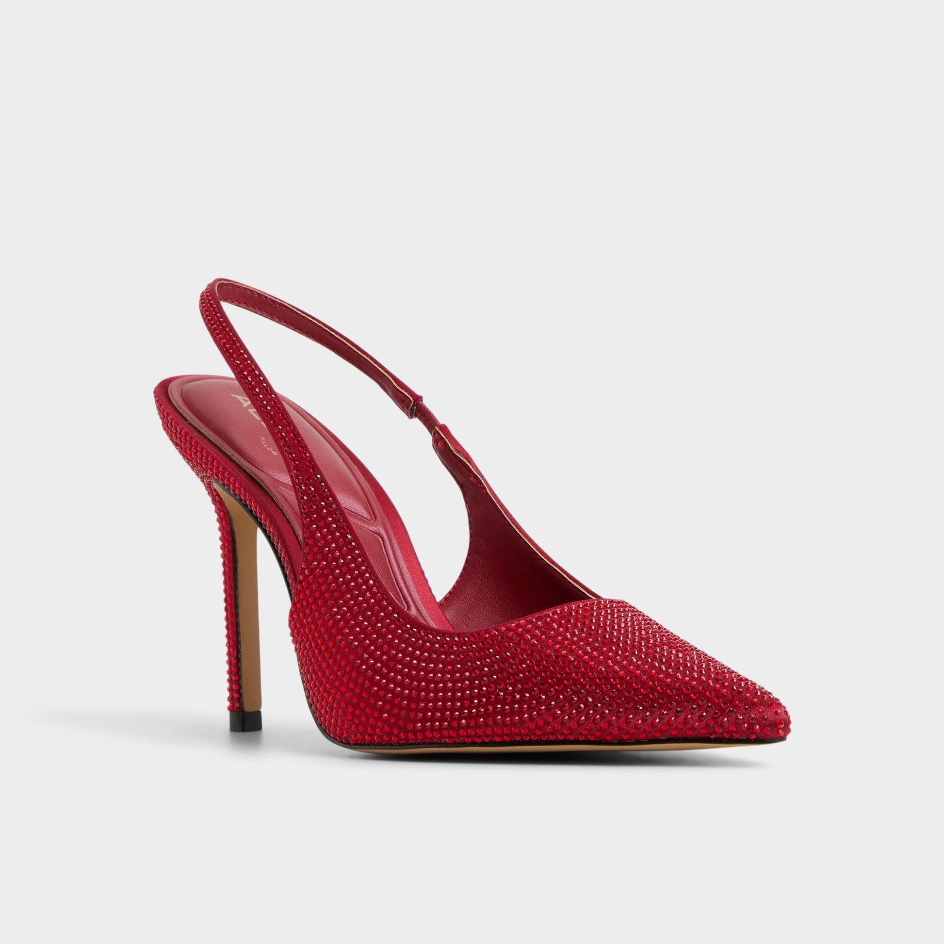 Lovebloom in Dark Red 14151889 - Slingback heel, Stiletto heel Aldo Dark red