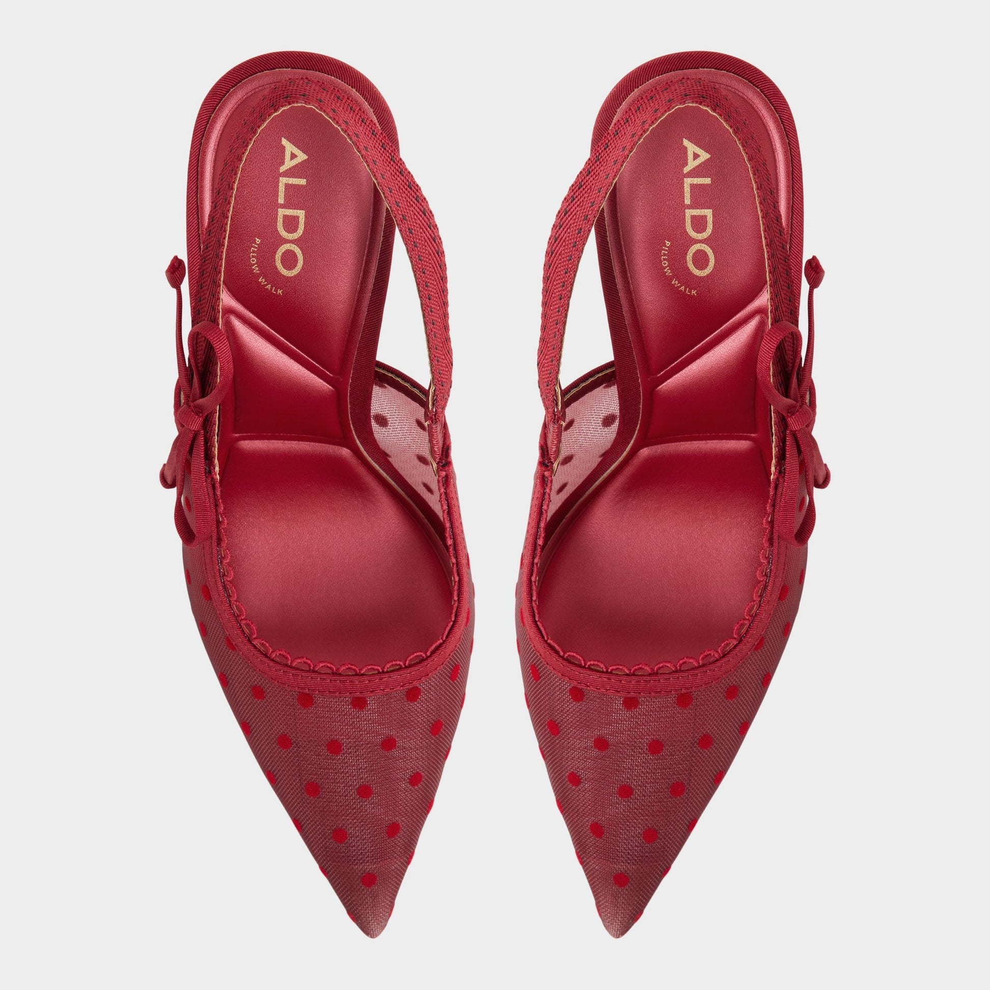 Hennie in Dark Red 14151902 - Slingback heel, Stiletto heel Aldo Dark red