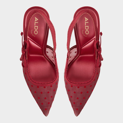 Hennie in Dark Red 14151902 - Slingback heel, Stiletto heel Aldo Dark red