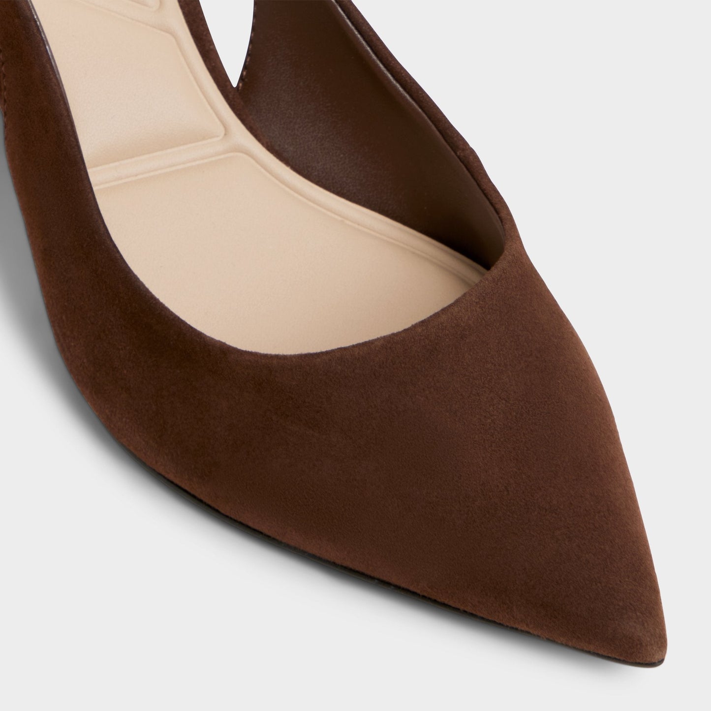 Uliana in Dark Brown - Slingback heel, Block heel Aldo Dark brown