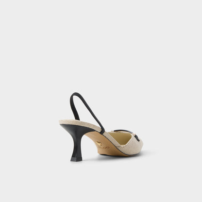 Nailah Open Natural Women's Kitten heels - Slingback heel, Kitten heel Aldo Open natural