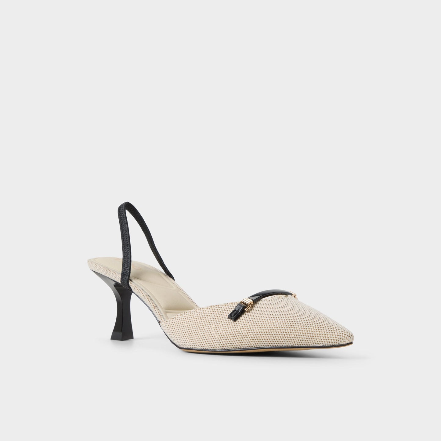 Nailah Open Natural Women's Kitten heels - Slingback heel, Kitten heel Aldo Open natural