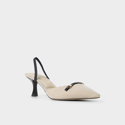 Nailah Open Natural Women's Kitten heels - Slingback heel, Kitten heel Aldo Open natural