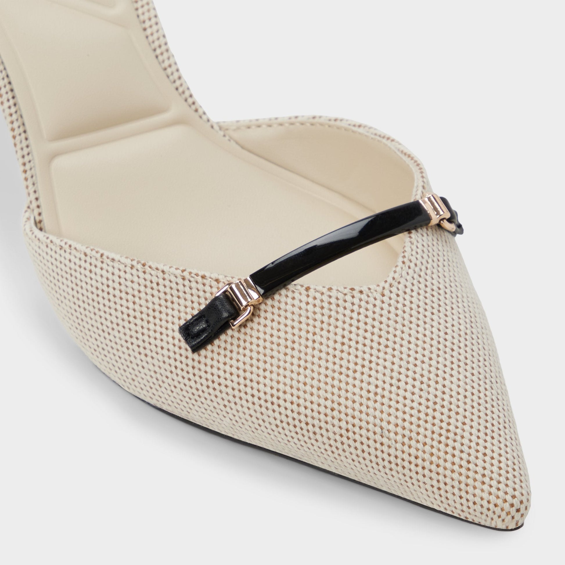 Nailah Open Natural Women's Kitten heels - Slingback heel, Kitten heel Aldo Open natural