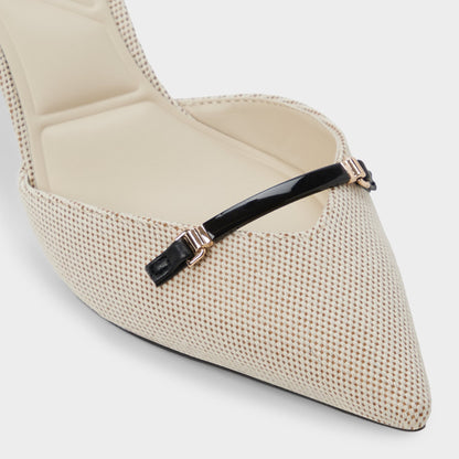 Nailah Open Natural Women's Kitten heels - Slingback heel, Kitten heel Aldo Open natural