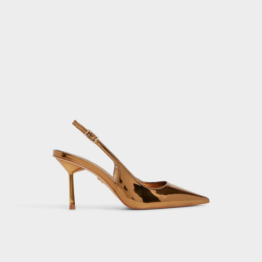 Seralina in Bronze - Slingback heel, Stiletto heel Aldo Bronze