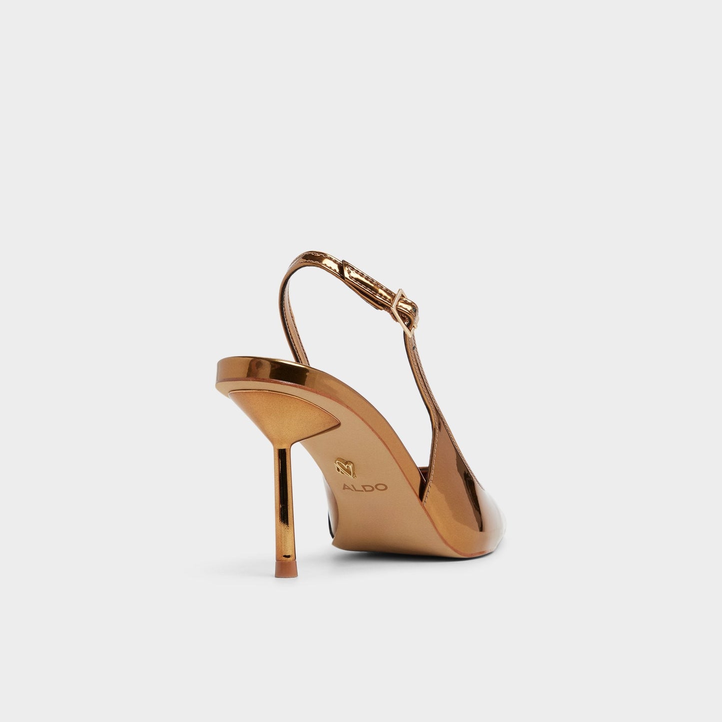 Seralina in Bronze - Slingback heel, Stiletto heel Aldo Bronze
