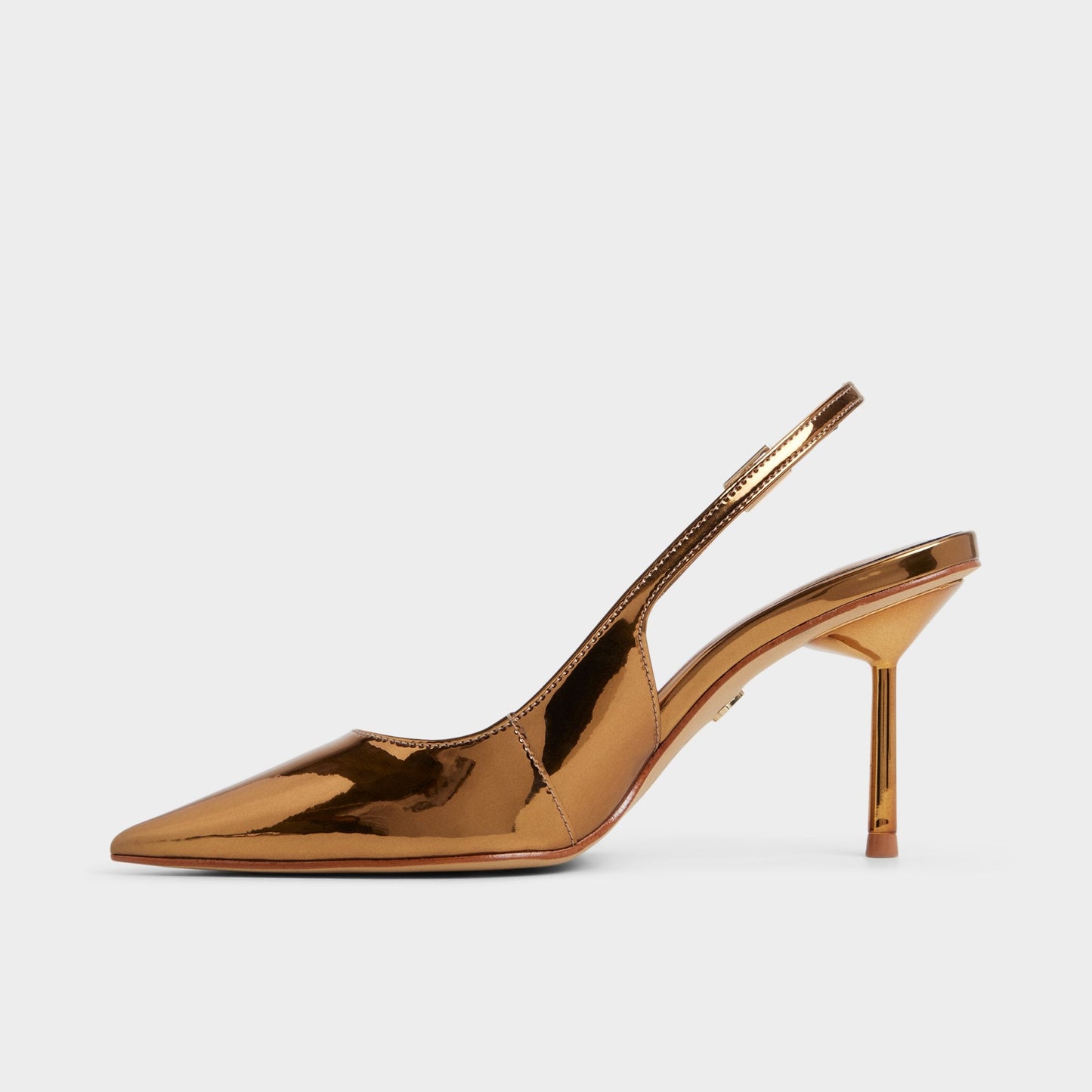 Seralina in Bronze - Slingback heel, Stiletto heel Aldo Bronze