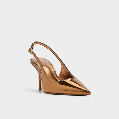 Seralina in Bronze - Slingback heel, Stiletto heel Aldo Bronze