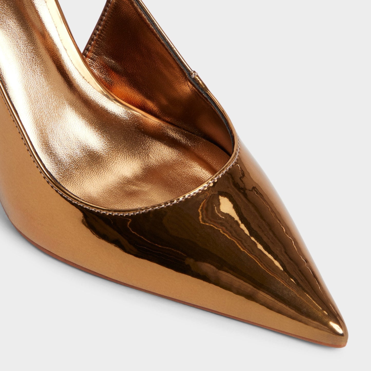 Seralina in Bronze - Slingback heel, Stiletto heel Aldo Bronze