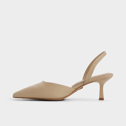 Gavedessi in Medium Beige - Slingback heel, Kitten heel Aldo Medium Beige