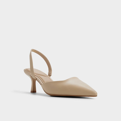 Gavedessi in Medium Beige - Slingback heel, Kitten heel Aldo Medium Beige