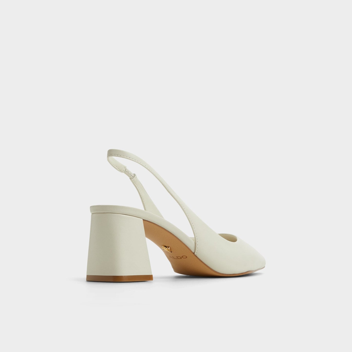 Uliana White/Bone Women's Slingbacks - Slingback heel, Block heel Aldo White/bone